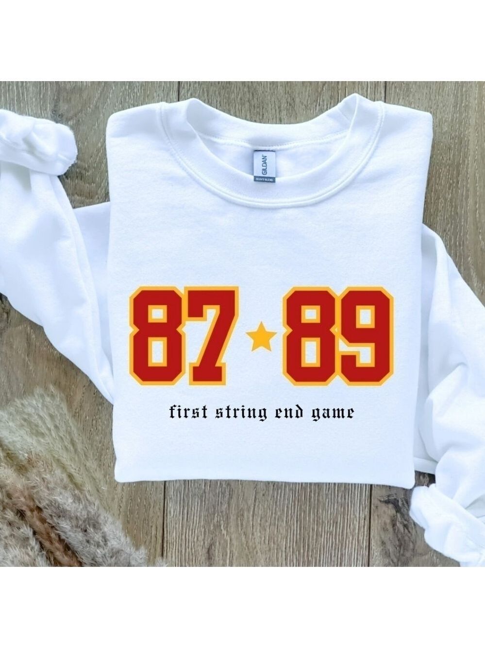 Taylor Swift Sweatshirt 87 89 First String End Game Sweater Hand Crafted